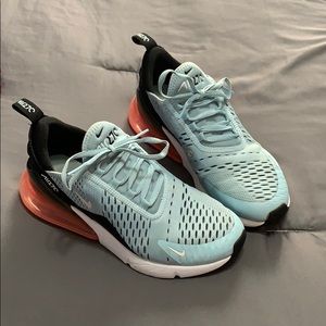 Nike Air Max 270 Ocean Bliss Hot Punch Shoe 6.5